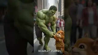 Hulk Biggest Collaboration Ever | Hulk Finds a Friend | #ai #hulk #superhero #shorts  #trending