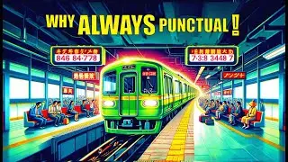 Why Japanese Trains ALWAYS Punctual