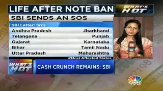 Cash Crunch Remains: SBI To RBI
