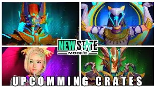 NEW STATE MOBILE UPCOMING CRATES AND LEAKS #pubgnewstate #newstatemobile