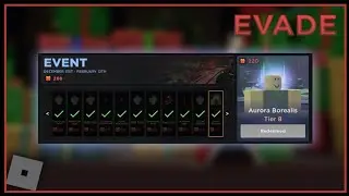 Roblox EVADE - All Tier 8 Items Showcase (Christmas 2022 Event Pass)