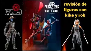 Jueves Nocturno con Rob, Opini&oacute;n de figuras: Cad Bane, Ashoka BS  y Diorama Sideshow
