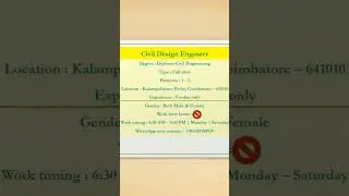 Civil Design Engineer