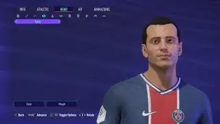 Pedro Pauleta FIFA21 Tutorial face