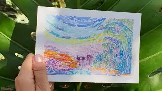 make money online 2021 passive income/ watercolor painting for beginners