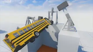 Cars vs Giant Hammers | Teardown