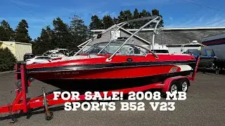 (SOLD) 2008 MB Sports B52 V23