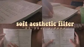 aesthetic brown filter on your videos 🍂🍁// soft brown