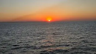 Germany to Southampton Tour  Cruise Ship Sunset View 🇩🇪➡️🇬🇧 | Universal Tour with Kuldeep
