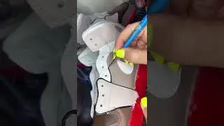 Boondocks-inspired custom sneakers!