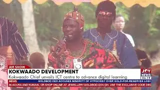 Kokwaado development: Kakwaado Chief unveils ICT centre to advance digital learning.