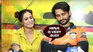 Hiten Tejwani & Hina Khan's Fun Interview At MTV BCL 2019
