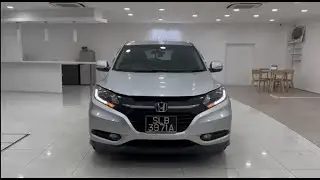 Honda Vezel 1.5X CVT 2016 Silver Push Start Revcam - SLB3971A