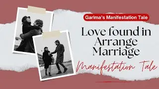 Love found in Arrange Marriage| Manifestation Tale ❤️ #love #manifestation