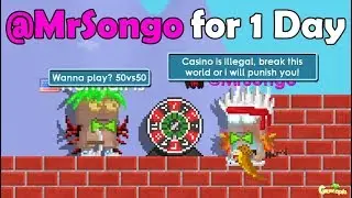 BEING MODERATOR (@MrSongo) FOR 1 DAY!! OMG!! | GrowTopia