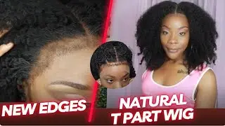 Look at My NEW EDGES!! The Most Natural Hairline ft HerGivenHair