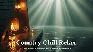 Country Chill Relax 🌾 Peaceful Acoustic Guitar Music for Study, Sleep, and Cozy Evenings