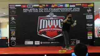 Malaysia Yoyo Championship 2016 Fingerspin Div Ridzwan Ngataman