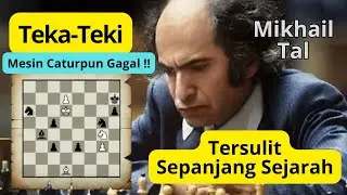 The Hardest Puzzle in History, Even Chess Machines Failed!!