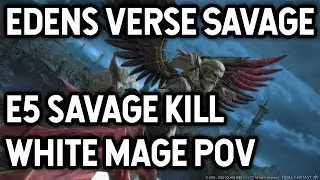 Final Fantasy XIV E5 Savage WHM PoV - Edens Verse: Fulmination (Savage)