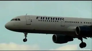 Landings at Runway 22L Copenhagen Kastrup Airport FULL HD 1080p