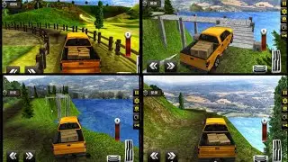 “Pickup Truck 🛻Cargo Delivery on Dangerous ⚠️ Mountain Road 🛣️|  Gameplay”🎮#akashvikastech&gaming  