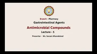 Pharmaceutical Inorganic Chemistry  | Antimicrobial Compounds | AKTU Digital Education