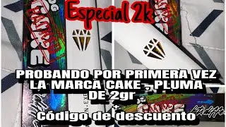 ESPECIAL 2K , PROBANDO POR PRIMERA VEZ PLUMA DE WAX D LA MARCA CAKE , NUEVO C&Oacute;DIGO DE DESCUENTO !