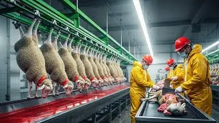 Million-Dollar Products Made from Synthetic Sheep Leather (Full Process)