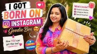 How I Got BORN ON INSTAGRAM Goodie Box | Instagram Gift, How to get Instagram Goodies #instagram