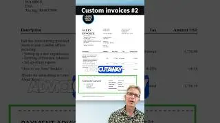 Remove the payment advice cutaway from your #xero invoices  - custom invoice branding part 2