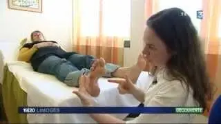 Reportage France3 Limoges Réflexologie Plantaire