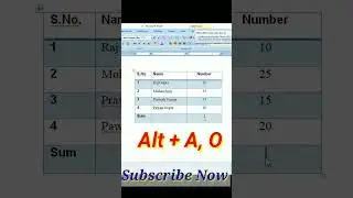 MS Word me Total sum kaise kare, GS online Process by vikash Sir