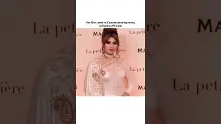 first indian actress who wore same jewellery in cannes 3 time😅😂 #edit #urvashirautela #bollywood