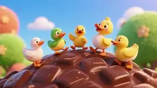 Five Ducks on the Chocolate Hill | Nursery Rhymes & Kids Songs &ndash; Description