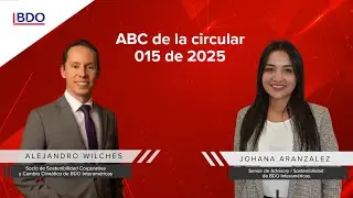 ABC of Circular 015 of the Financial Superintendency