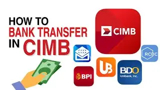 How to BANK TRANSFER in CIMB APP ( NO CHARGE ) | Step by Step for Beginners