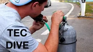 -45m SOLO Decompression TEC DIVE
