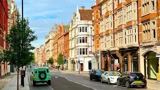 Summer walk in beautiful Marylebone LONDON [4K] | August 2025 