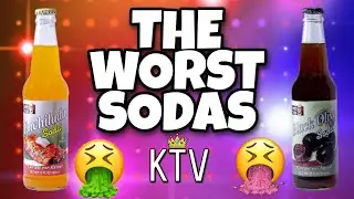 Trying the WORST Soda Flavors in the WORLD | Lesters fixins Black Olive & Enchilada | KTV E :110