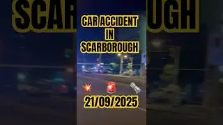 🚔 #crash #carcrash #tbone #toronto #scarborough #news #accident #police #cops #crime #speed #viral