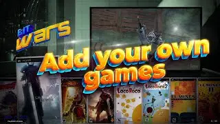 Как добавить свои игры и обложки в coinOPS Bit Wars