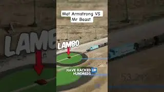 Who won the challenge? #matarmstrong #automobile #youtubers #luxurycar #mrbeast #feastables #cartok