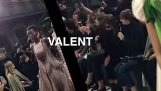 Valentino's spring/summer 2018 collection at Paris Fashion Week