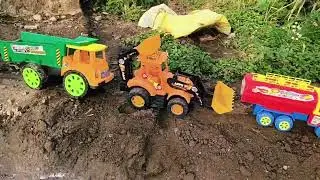 Jcb truck tractor dumper water shiva toy channel kid's toy's new videos indian shiva toy 
