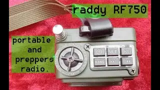 raddy RF750 portable and preppers radio