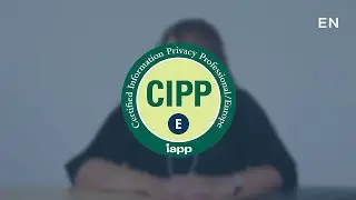 CIPP/E training and certification presentation (EN)