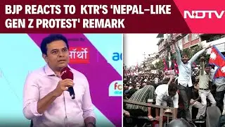 KTR News | BJP Reacts After KTR's 'Nepal-Like Gen Z Protest' Remark