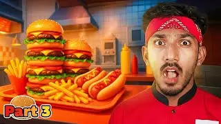 We Sold 999,999,999 Burger 🔥Fast Food Simulator P3