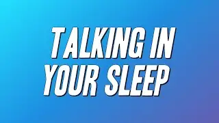 The Romantics - Talking in Your Sleep (Lyrics)